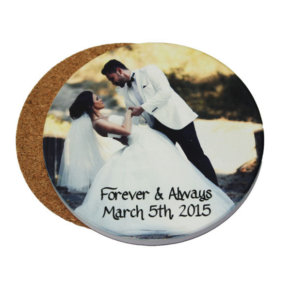 IronClad Sublimation Blank Sandstone Coaster - 3.86" - Round